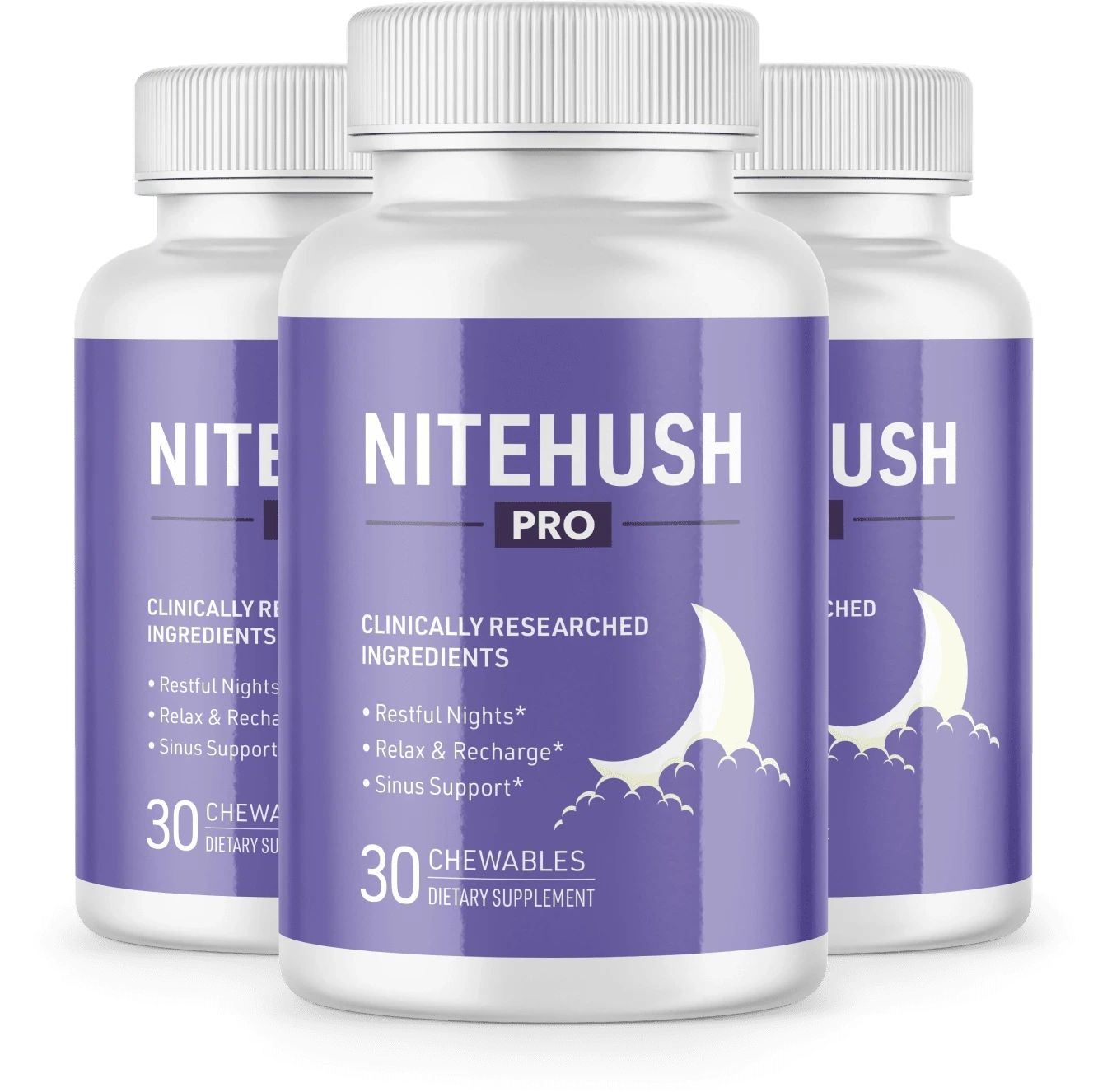 NiteHush Pro 3-Bottle Bundle — 90-Day Supply